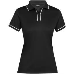 Ladies Osaka Golf Shirt Black